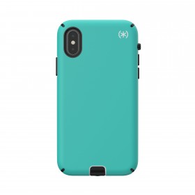 SPECK IPHONE XS/X  CASE (117133-7566) PRESIDIO SPORT (JET SKI TEAL/DOLPHIN GREY/BLACK)