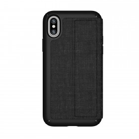 SPECK IPHONE XS/X  CASE (117127-7358)  PRESIDIO FOLIO ( BLACK)