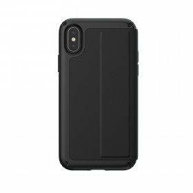 SPECK IPHONE X CASE (110972-1050) PRESIDIO FOLIO LEATHER ( BLACK)