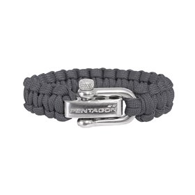 Pentagon Survival Bracelet Βραχιόλι Επιβίωσης Wolf Grey