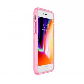SPECK IPHONE 8 CASE (103109-6603) PRESIDIO CLEAR + GLITTER  (PINK WITH GOLD GLITTER) SPECK IPHONE 8 CASE (103109-6603) PRESIDIO CLEAR + GLITTER  (PINK WITH GOLD GLITTER)