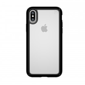 SPECK IPHONE X CASE (103134-5905) PRESIDIO SHOW ( CLEAR/BLACK)