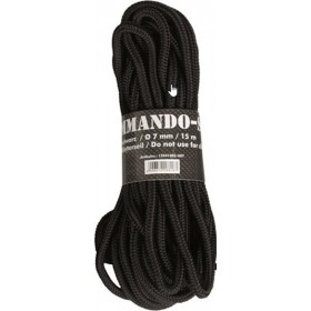 Mil-Tec Commando Rope Σχοινί 7χιλ. 15μ. Μαύρο