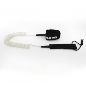 SUP leash σπιράλ 10ft Άσπρο SUP leash σπιράλ 10ft Άσπρο