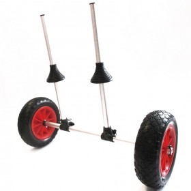 Τρέιλερ χειρομεταφοράς για SOT καγιάκ με συμπαγή ρόδες Τρέιλερ χειρομεταφοράς για SOT καγιάκ με συμπαγή ρόδες