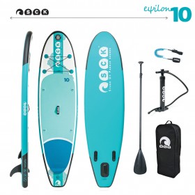 SCK φουσκωτή σανίδα SUP eψilon 10' πακέτο SCK φουσκωτή σανίδα SUP eψilon 10' πακέτο