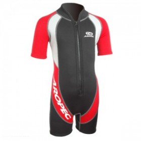 Παιδική / βρεφική στολή νεοπρενίου 2mm κόκκινη Aropec