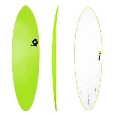 Σανίδα surf Torq 6'8'' Epoxy TET funboard Soft Deck Green