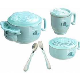 Grinder set φαγητού ροζ Hot Mom