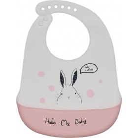 Σαλιάρα σιλικόνης κουνέλι