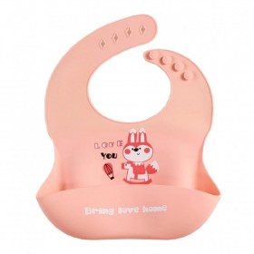 Σαλιάρα σιλικόνης αλεπουδίτσα