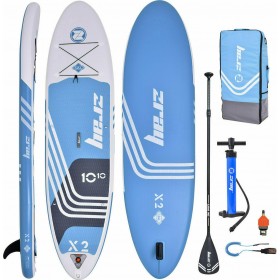Zray Φουσκωτή σανίδα SUP X-rider Deluxe 10'10'' πακέτο ZRAY Φουσκωτή σανίδα X-rider 10'2'' πακέτο με κάθισμα και διπλό κουπί