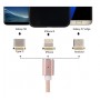 Καλώδιο μαγνητικής φόρτισης 3 σε 1  USB C / Lightning / Micro USB