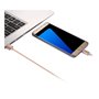 Καλώδιο μαγνητικής φόρτισης 3 σε 1  USB C / Lightning / Micro USB