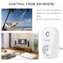 Ευφυής Ασύρματη Πρίζα Wuudi WiFi Mobile Remote Control