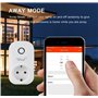 Ευφυής Ασύρματη Πρίζα Wuudi WiFi Mobile Remote Control