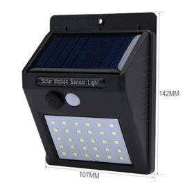 Ηλιακός Προβολέας  LED  με Αισθητήρα Κίνησης