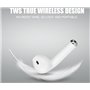 HBQ I7 Twins 2 Ασύρματα Ακουστικά Bluetooth τύπου Iphone - Handsfree Earphone