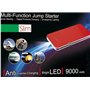 Jump Starter F800 PowerBank Mini Εκκινητής Μπαταρίας  Φακός & Εφεδρική Μπαταρία 9000mAh