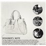 NICOLE&DORIS Τσάντα Ώμου ND-0H011 Μώβ