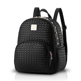 NICOLE&DORIS Τσάντα Πλάτης  ND-FM002 Black Backpack