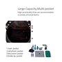 NICOLE&DORIS Τσάντα Πλάτης  ND-FM002 Black Backpack
