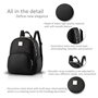 NICOLE&DORIS Τσάντα Πλάτης  ND-FM002 Black Backpack