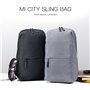 Xiaomi Mi City Sling Bag Σακίδιο Πλάτης Ανοιχτό Γκρί
