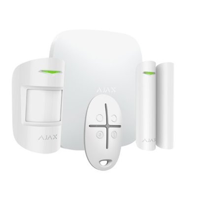 Ajax Hub StarterKit White Ασύρματο Σύστημα Συναγερμού