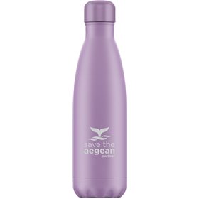 Estia Travel Flask Save The Aegean Pastel Matte Μπουκάλι Θερμός 0.5lt Estia Travel Flask Save The Aegean Pastel Matte Μπουκάλι Θερμός 0.5lt