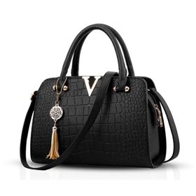 NICOLE&DORIS Τσάντα Ώμου ND-LT001 Μαύρη