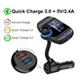 Sumind Wireless Car Fm Transmitter Δώρο & Μαγνητική Βάση Αυτοκινήτου