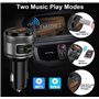 C57A Wireless Car Fm Transmitter & Μαγνητική Βάση Αυτοκινήτου