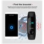 Smart Bracelet Bluetooth Ρολόι  M3