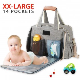 ICEIVY Τσάντα αλλαξιέρα Καροτσιού Backpack B07H5L1WSW