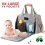 ICEIVY Τσάντα αλλαξιέρα Καροτσιού Backpack B07H5L1WSW