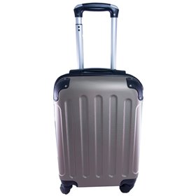 Βαλίτσα Καμπίνας Τρόλεϊ σκληρή, Sunrise Bags, μπεζ, 36.1 λίτρα