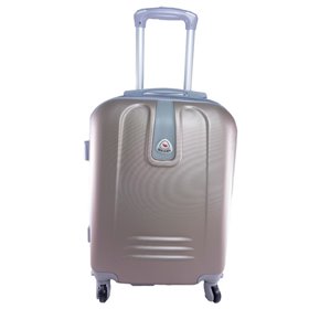 Βαλίτσα Καμπίνας Τρόλεϊ σκληρή, Sunrise Bags, μπεζ, 44 λίτρα