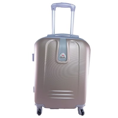 Βαλίτσα Καμπίνας Τρόλεϊ σκληρή, Sunrise Bags, μπεζ, 44 λίτρα