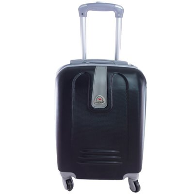 Βαλίτσα Καμπίνας Τρόλεϊ σκληρή, Sunrise Bags, μαύρη, 31.6 λίτρα