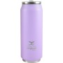 Estia Travel Cup Save The Aegean Ποτήρι Θερμός με Καλαμάκι Matte Μωβ 500ml