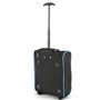 Βαλίτσα Καμπίνας Τρόλεϊ, Sunrise Bags,μαύρο-μπλε, 23,9 λίτρα