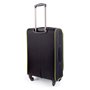 Βαλίτσα Καμπίνας Τρόλεϊ, Sunrise Bags,μαύρο-πράσινο, 59 λίτρα