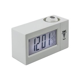 Ψηφιακό φωνητικό ρολόι DS-3605 με προτζέκτορα Λευκό