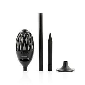 InnovaGoods Αδιάβροχο ασύρματο ηχείο bluetooth USB με εφέ φλόγας LED