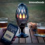 InnovaGoods Αδιάβροχο ασύρματο ηχείο bluetooth USB με εφέ φλόγας LED
