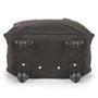 Τσάντα trolley SUNRISE BAGS μαύρη-κόκκινη 32Lt