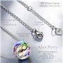 Alex Perry Fantastic World Γυναικείο Κολιέ , Ασήμι 925, Κρύσταλλα Swarovski