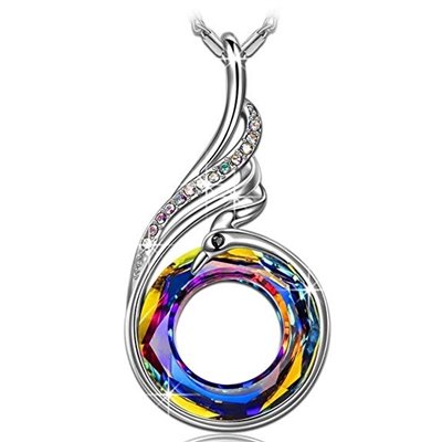 Kate Lynn Nirvana di Phoenix Γυναικείο Κολιέ με Κρύσταλλα Swarovski