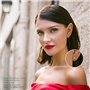 Alex Perry World Fantastic Γυναικεία Σκουλαρίκια από κρύσταλλα Swarovski και Ασήμι 925 πολύχρωμα